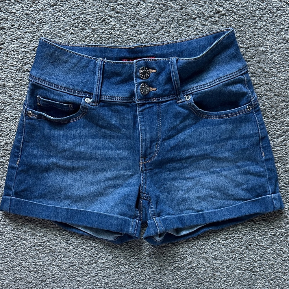 Guess Dark Blue Jean Shorts